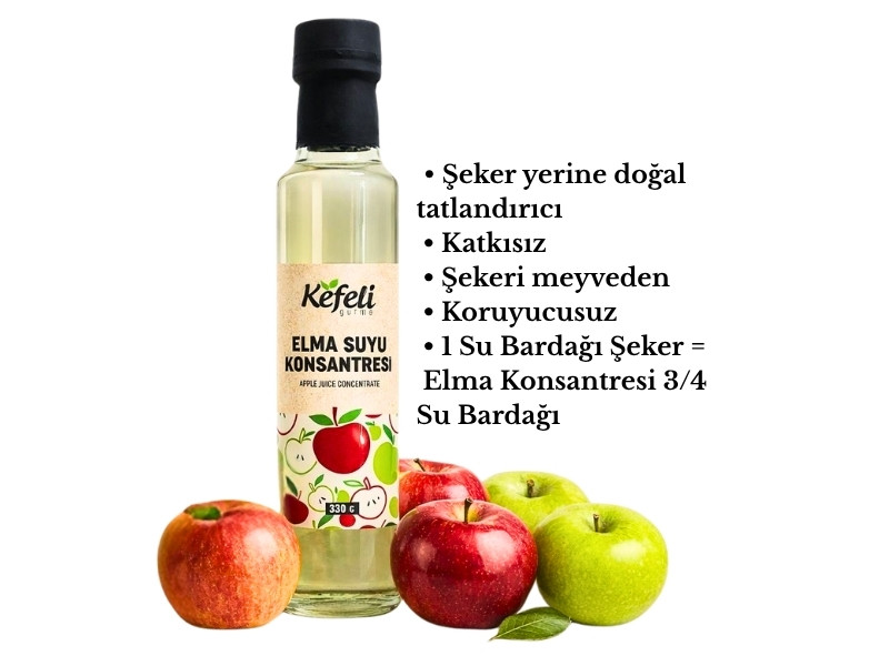 Elma suyu konsantresi 330G X 3 adet - Görsel 2