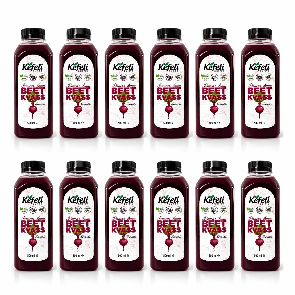 Pancar Suyu Kvas 500 ml X 12 Adet - Görsel 2